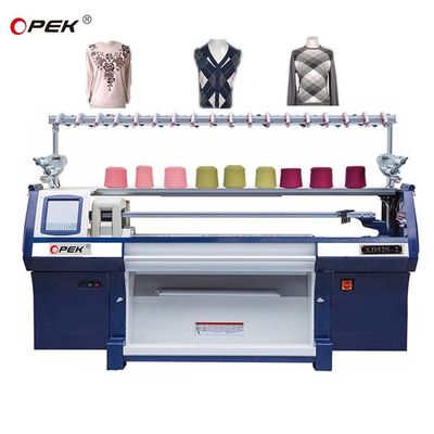 Volledig Jacquard-eenvoudig drievoudig systeem Volledig automatische platte breitechnologie