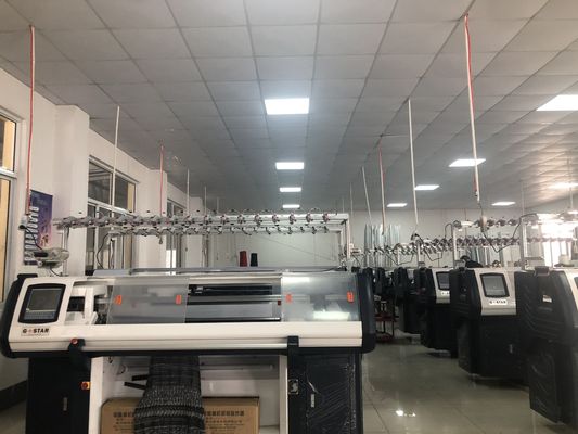 High Speed Jacquard Sweater Knitting Machine voor naadloos plat breien