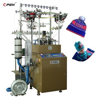 Opek 365 9 Inch Single Household Cap Knitting Machine Met Auto smeer olie toevoegen systeem