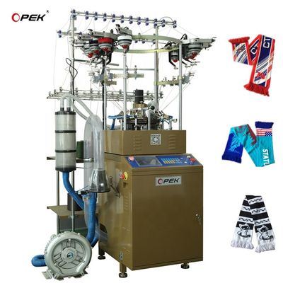 Kleine cirkelvormige breimachine voor de productie van cirkelvormige bonnetjes