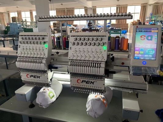 Verbeter de productiviteit van je kleding met OPEK 1206 Computerized Embroidery Machine.