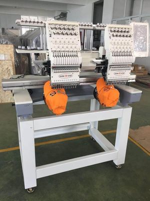 KOBAN Rotary Hook High Speed 2 Double Heads Computerized Embroidery Machine voor platte borduurwerk op hoeden