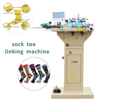 Performance Socks Machine met gesloten teen en twee motoren Opek ISO9001 CE gecertificeerd