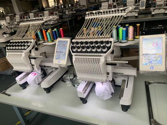 Computerized OPEK High Speed Multi Function Cap T-Shirt Kleding Embroidery Machine