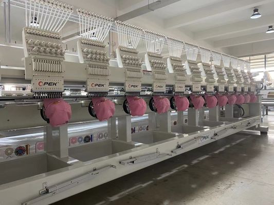 Opek 3-in-1 borduurmachine 2 koppen 390 kg De ultieme oplossing voor eindweven