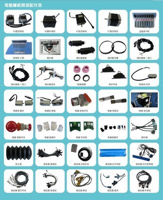 Knitting Spare Part Flat Knitting Machine Socket Belts Clamp met aangepaste grootte