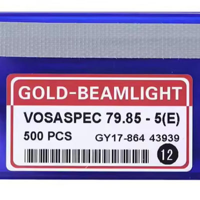 VOSSPE 79.85-5 GOLD-DEAMLIGHT METAL VLAATNITING MACHINE NAAL voor nauwkeurig breien
