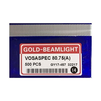 Standaardgrootte Duitsland E 6.2 brei-naald met VOSPEC 112.88-75 GOLD-DEAMLIGHT