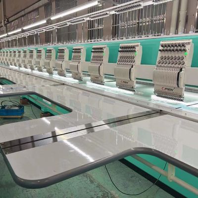 Opek 1520 High Speed Flat Embroidery Machine 900W Vermogen en universele ingebouwde voeding