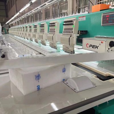 Opek 1520 High Speed Flat Embroidery Machine 900W Vermogen en universele ingebouwde voeding