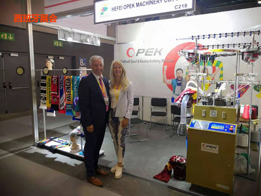 Standaard apparaat Auto Olie Bracer Knie Ondersteuning Kniecap brei-machine voor jaren garantie