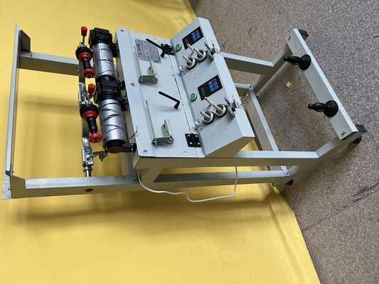 Snelheid Elektromotor Garne Winding Machine voor Custom Spool één kop bij 1100m/min snelheid