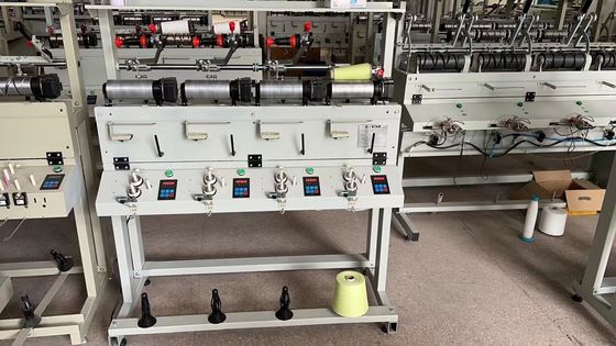 1100m/min High Speed Cone to Cone Winding Machine Witte kleur voor snelle en productie