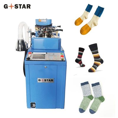 9 GG Gauge Computerized Terry Plain Football Socks Cap Knitting Machine voor het voordeel