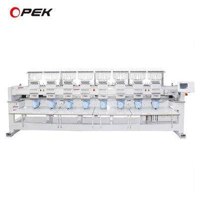 Maximale snelheid 850 RPM/1000 RPM/1200 RPM Multi-head borduurmachine voor precieze borduurwerk