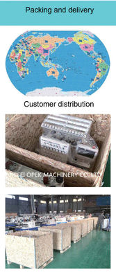 nauwkeurigheid Multi Head Embroidery Machine met maximale snelheid tot 1200 RPM