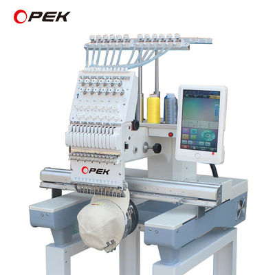 60*60cm Werktafelgrootte Computerized Embroidery Machine voor Flat Cap T-shirt LOGO