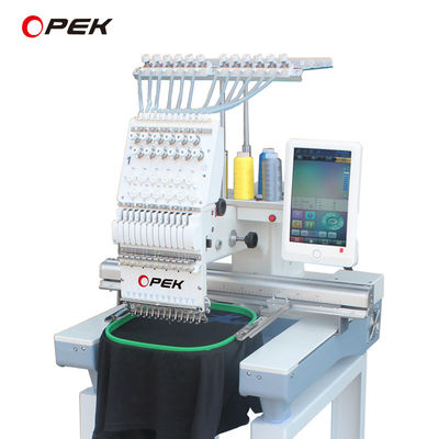 60*60cm Werktafelgrootte Computerized Embroidery Machine voor Flat Cap T-shirt LOGO