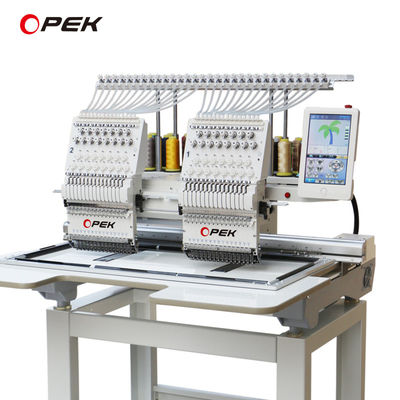 Taal 14 Talen Ondersteuning OPEK 12 15 Computerized T-shirt Handdoek Borduurmachine