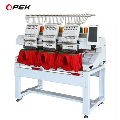 OPEK T-shirt borduurmachine met Dahao A15 Computer en maximale snelheid van 1200 RPM