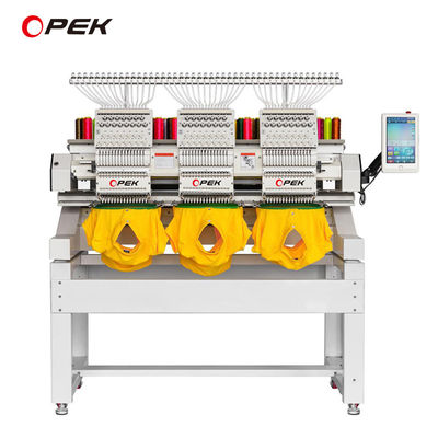 OPEK T-shirt borduurmachine met Dahao A15 Computer en maximale snelheid van 1200 RPM