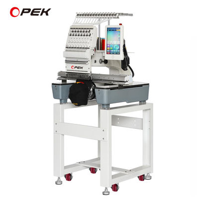 Computerized OPEK Single Head Embroidery Machine voor het maken van T-shirts met cap