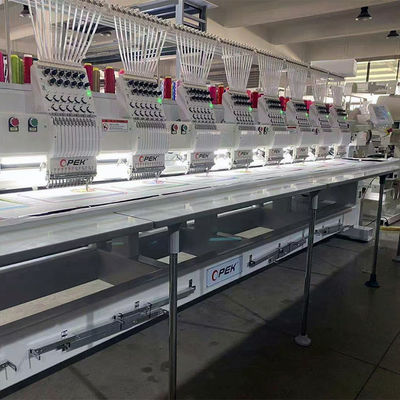 Automatische platte borduurmachine met een Dahao 528 computer