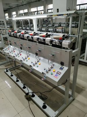 12 koppen Automatische garenspoelmachine met een afmeting van 0,80*0,80*1,20 m