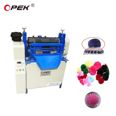 High Capacity Lace Wool Ball Pompom Making Machine 5000-11000 stuks per uur Uitgang