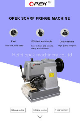 W Green Tassel Finger Making Machine De perfecte oplossing voor de productie van sjaals