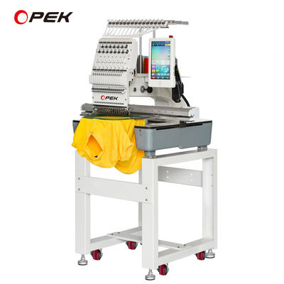 Computerized OPEK Single Head T-shirt borduurmachine voor industrieel en thuis