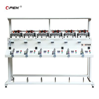 1100m/min snelheid Cone Garn Bobbin Winding Machine Perfect voor nauwkeurige draad Rewinding