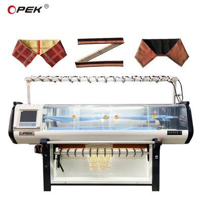 1280 kg platte breimachine voor populaire kraag en manchet 52 inch