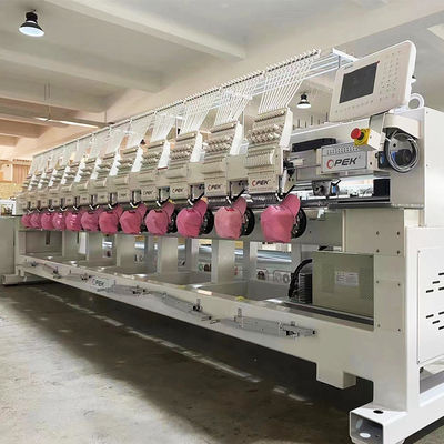 Computerized High Speed Multi Heads Embroidery Making Machine met een hoofdinterval van 400 mm