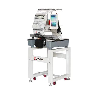 Snelheid Kleine borduurmachine met sequin/cording/bead-apparaat Maximale snelheid 1200 RPM