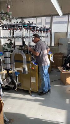2023 Volledig gecomputereerde Beanie-machine 325 KG voor aangepaste brandingoplossingen
