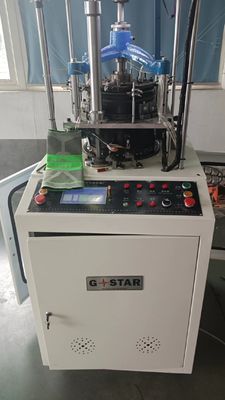 High Speed 4 Feeders Computerized Knee Cap Knitting Machine met 4 Kleur Jacquard