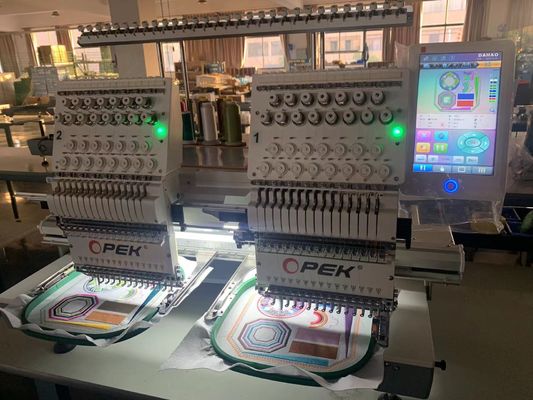 12/15 Naalden 6 Hoofd borduurmachine met ISO/CE/ETL-certificaat