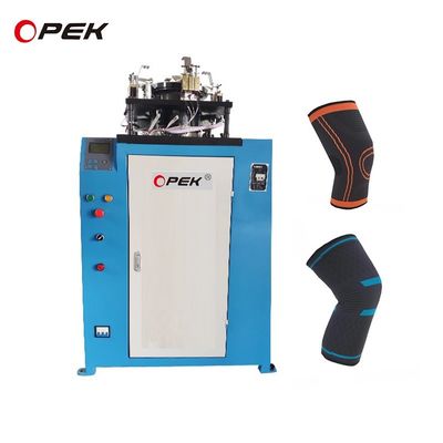 Max RMP 120 RMP High Speed 4 Color Jacquard Computerized Knee Cap brei-machine