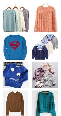 Schoolsweater Platte brei-machine met 3 systemen computertechnologie