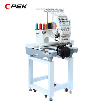 110V-220V OPEK Single Head Hood Borduurmachine met Touch Screen Dahao 10 inch A15