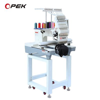 300 W computergebaseerde borduurmachine voor hoedkap plat T-shirt kledingstuk