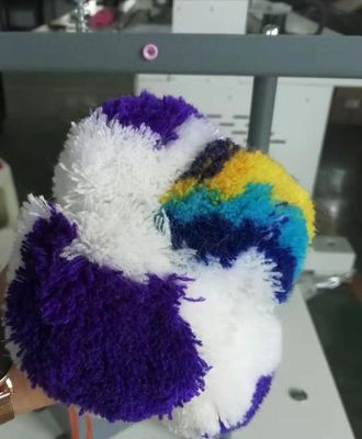 3 GG Polyester Pompom Fringe Machine voor de productie van ronde pompom