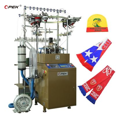High Speed Scarf Knitting Machine met CE ETL-goedkeuring en Jacquard-functie van OPEK