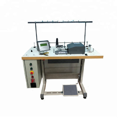 Automatische pom pom naaimachine binnen 6 inch breiwijdte door 2 GG Gauge