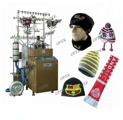 Verbeter uw bedrijf met OPEK 1KW Beanie Hoed breimachine en volledig automatisch alarm