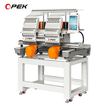 390 KG Single Head Touch Screen Computerized Embroidery Machine met Dahao 10 inch A15